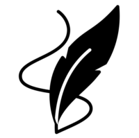 Chloé Faure Romans, logo plume écriture